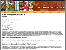 Tablet Screenshot of latinamstudies.csusb.edu