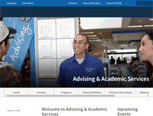 Tablet Screenshot of advising.csusb.edu