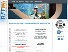 Tablet Screenshot of museum.csusb.edu