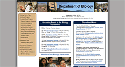 Desktop Screenshot of biology.csusb.edu