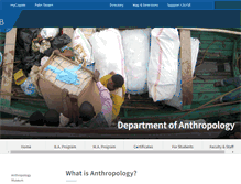 Tablet Screenshot of anthro.csusb.edu