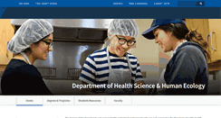 Desktop Screenshot of health.csusb.edu