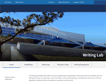 Tablet Screenshot of csbswritinglab.csusb.edu